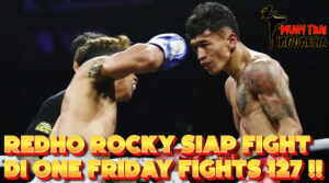 Muay Thai Indonesia Debut Ganas Redho Rocky di ONE Friday Fights 127