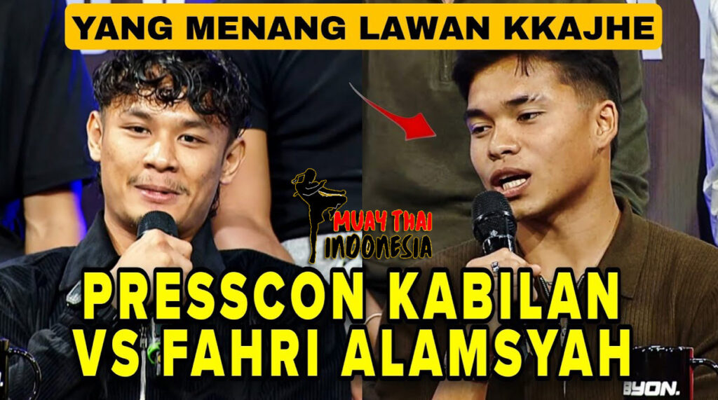 Muay Thai Indonesia Fahri Alamsyah vs Kabilan Jelevan Duel di Byon Combat Showbiz 6