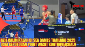 Muay Thai Indonesia Aziz Calim Berjuang Habis-Habisan di SEA Games 2025 Thailand