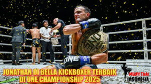 Muay Thai Indonesia Jonathan Di Bella Dinobatkan Kickboxer Terbaik ONE Championship 2025