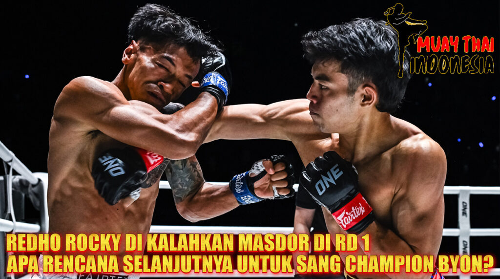 Muay Thai Indonesia Redho Rocky KO Round 1 oleh Rifdean Masdor di ONE Friday Fights 138