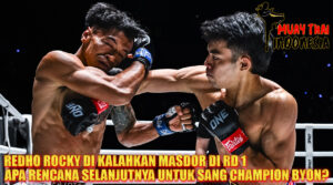 Muay Thai Indonesia Redho Rocky KO Round 1 oleh Rifdean Masdor di ONE Friday Fights 138