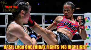 Muay Thai Indonesia Hasil ONE Friday Fights 143 Vero Raih Split Decision Dramatis vs Shir Cohen! Momen KO Brutal & Split Decision Panas