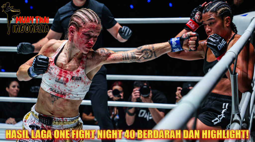 Muay Thai Indonesia Hasil One Fight Night 40 Chingiz Allazov KO Sumbu vs Jonathan Di Bella Momen KO Paling Brutal