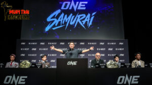 Muay Thai Indonesia ONE Samurai Meledak! ONE Championship Luncurkan Event Bulanan di Jepang