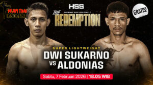 Muay Thai Indonesia Rematch Dwi Sukarno vs Aldo Nias di HSS7 Ajang Balas Dendam Penuh Dendam