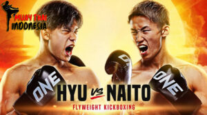 Muay Thai Indonesia Hyu Iwata vs Taiki Naito di ONE Samurai 1 Duel Striker Jepang yang Dijamin Epic