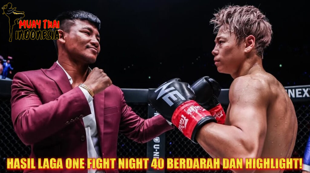 Muay Thai Indonesia Rodtang vs Takeru 2 Panas Membara! Rematch Interim Title di ONE Samurai 1 Perdana Jepang