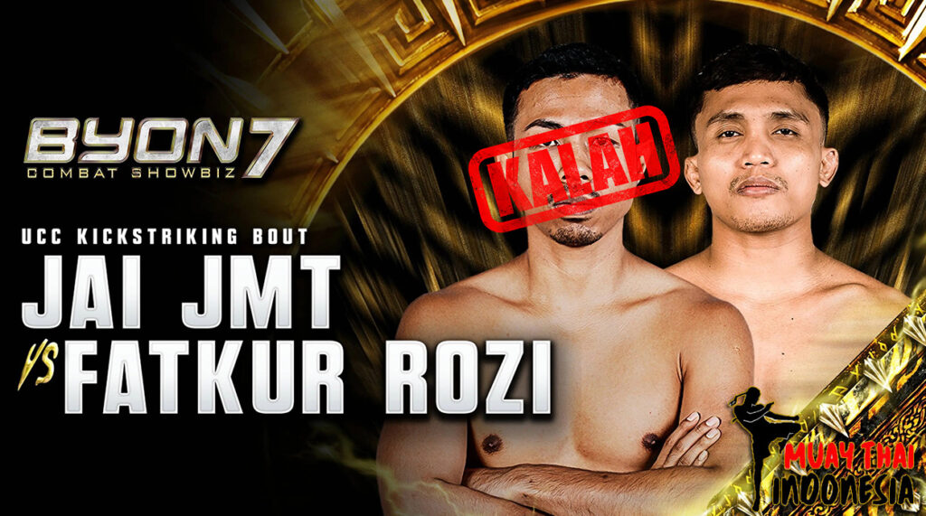Muay Thai Indonesia Dominasi Fakturrozi di Byon 7 Teknik Elit Tumbangkan Jai JMT di Ring Malaysia