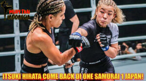 Muay Thai Indonesia Itsuki Hirata Comeback di ONE Samurai 1 Kembalinya Ratu Atomweight