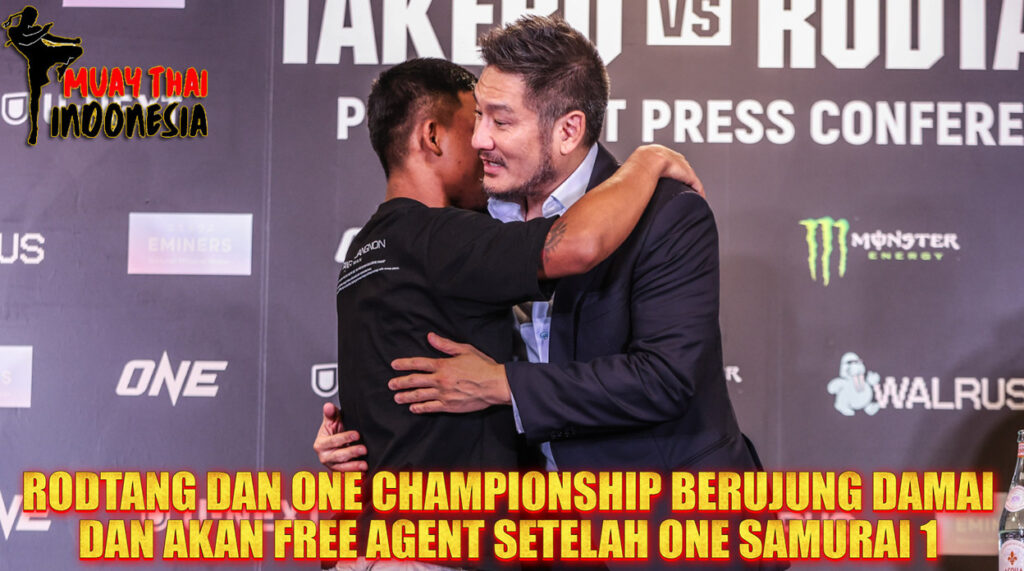 Muay Thai Indonesia Rodtang dan ONE Championship Resmi Damai Kontrak Berakhir Tanpa Gugatan Hukum