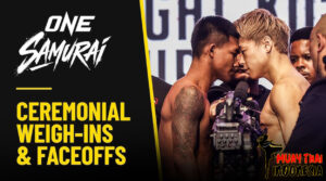 Muay Thai Indonesia Weigh In & Hasil Hydration Test ONE Samurai 1 Beberapa Fighter Gagal